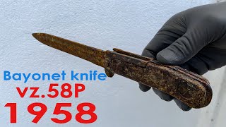 1958 Bayonet Knife Restoration | Restore blade vz.58P