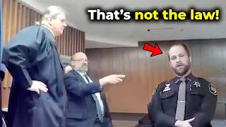 Attorney OWNS the Cop in Court but it IMMEDIATELY Backfires