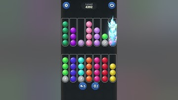 Ball Sort by Infinite Joy: Levels 4391, 4392, 4393