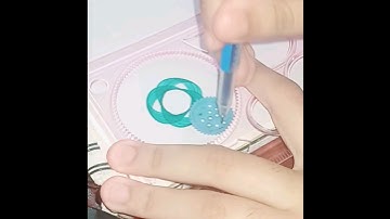 #spirograph #drawing #satisfying #spirography #design #reelsvideo #diy #spiroart #designart