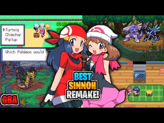 NEW)Pokemon Brilliant Diamond Shining Pearl GBA Rom Hack with Sinnoh  Region,New Moves and Much More 