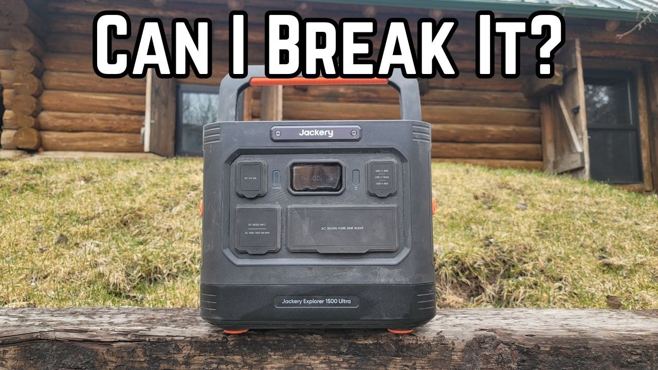 The BRAND NEW Jackery 1500 Ultra Does This One Thing PERFECTLY