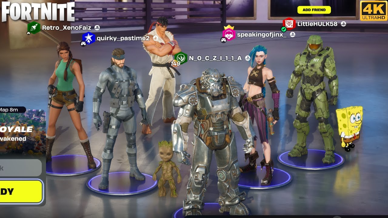 Gaming Legends Series Six Stack - Fortnite (4K 60FPS)