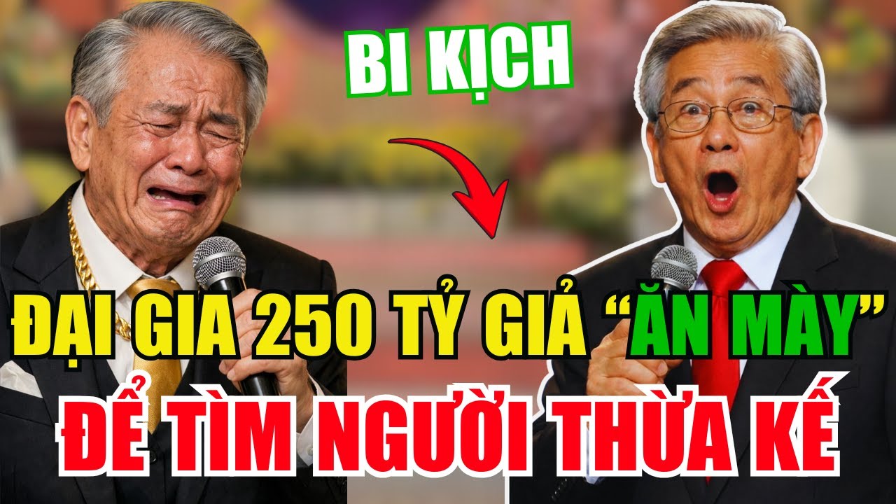 SỐC: Đại Gia 250 Tỷ Giả Vỡ Nợ & Cái Kết Bị Con Trai Đuổi Ra Đường Giữa Đêm Mưa