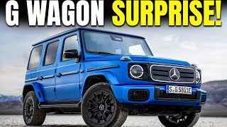 Mercedes Just Announced An Electric G Wagon And It's Insane!