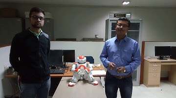 Nao speech recognition with behavior by Mechatronics & Robotics Lab,ME,IIT Guwahati.