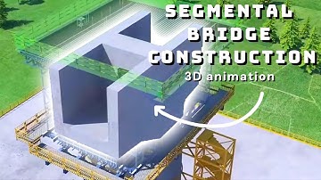 Segmental bridge construction -「3D animation 」