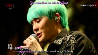 XIA Junsu - Uphill Road LIVE @ EBS Space Empathy [han / rom / eng]