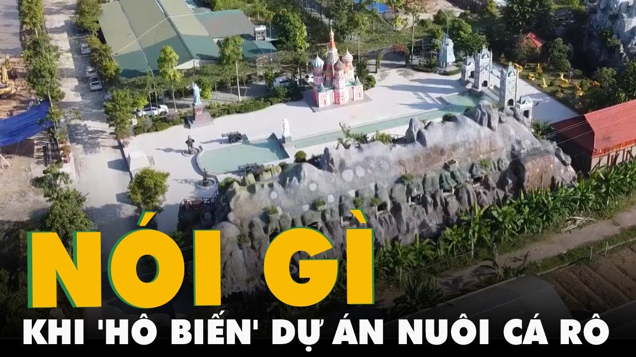 Chủ đầu tư nói gì khi 'hô biến' dự án nuôi cá rô phi... - youtube