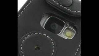 Pdair Leather Case For Nokia N75  Sleeve Type black