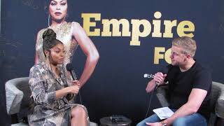 Taraji P Henson gets emotional as she opens up to Gareth Cliff