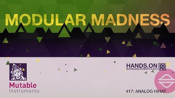 Hands.On Mutable Instruments Plaits #17 - Analog HiHat