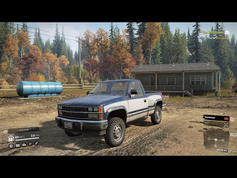 محاكي SnowRunner فتح الجسر الممتد الى الكراج 1