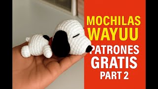 Snoopy crocheted, part 2