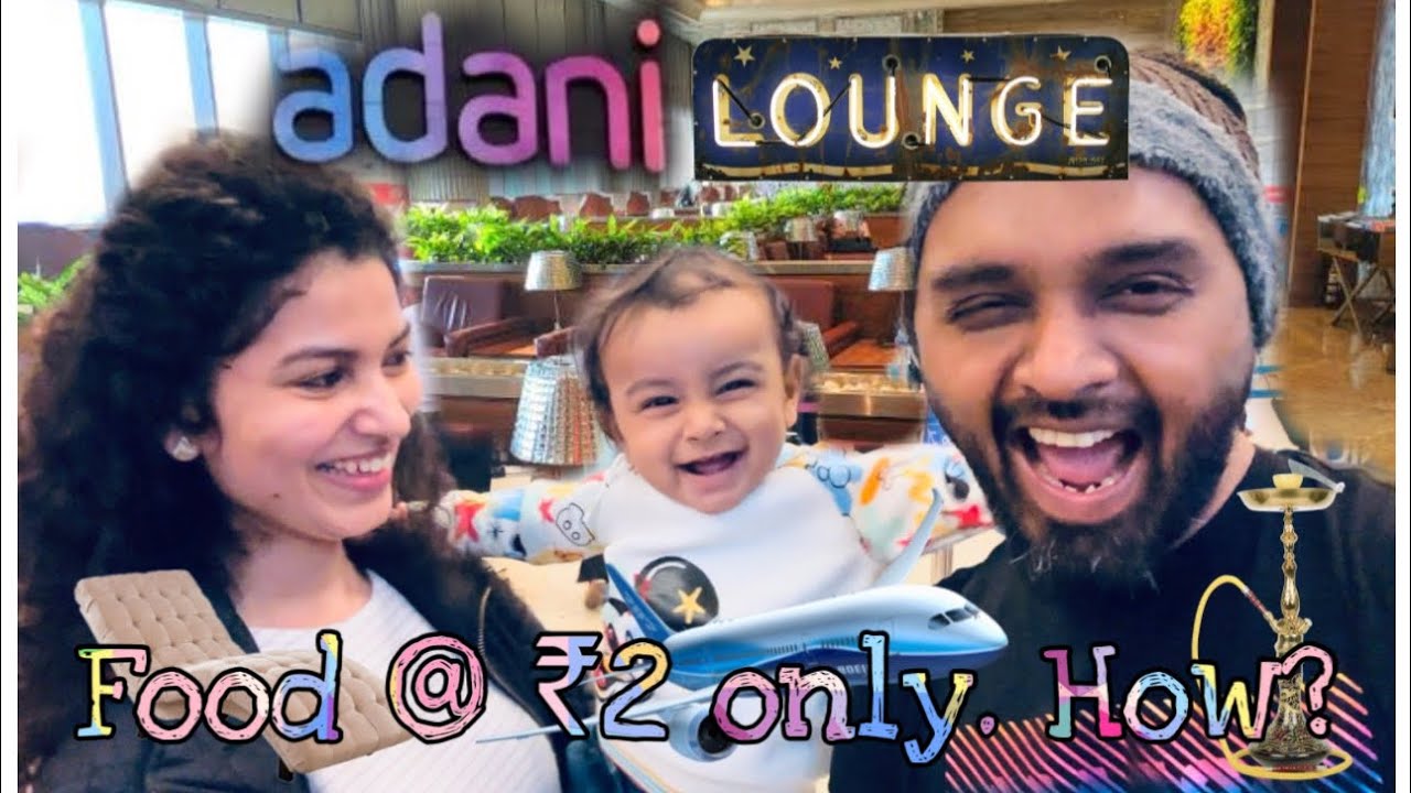 Mumbai Airport पे Adani Lounge मे खाया ₹2 में 5 Star  वाला खाना | Boarding Cancel हो गई