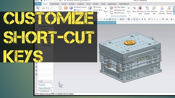 Ug nx customise shortcut keys