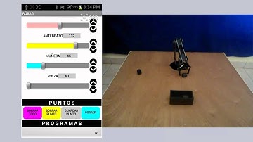 Brazo Robótico Arduino-Android