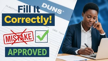 DUNS Number Registration Tutorial | How to Fill the D&B Questionnaire Correctly