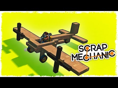 Видео: СТРОИМ КАРТОННЫЙ САМОЛЕТ ДЛЯ ДУЭЛИ В SCRAP MECHANIC!!!