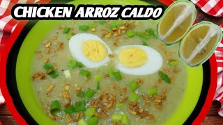 Paano Magluto Ng Chicken Arroz Caldo Filipino Chicken Rice Porridge