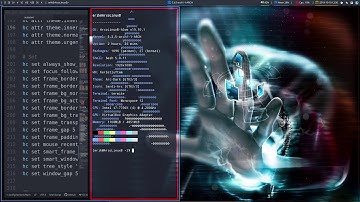 ArcoLinux 1118 : Hlwm config : changing your theme