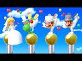 Super Mario Party All Minigames Showdown - Peach VS Yoshi VS Mario VS Luigi (Master Difficulty)