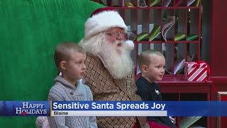 'Sensitive Santa' Greets Children With Special Needs