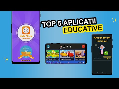 Top 5 aplicații Mobile EDUCATIVE pentru copilul tau