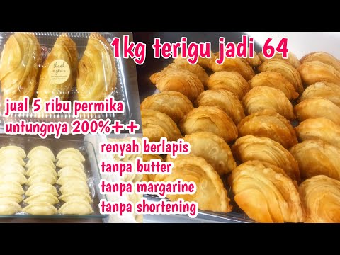 Cara Membuat Karipap Isi Kentang