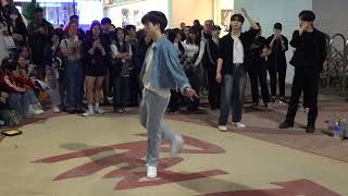 240509 kpop cover dance team ONE OF - 소리꾼 Thunderous (Stray Kids) Hongdae busking