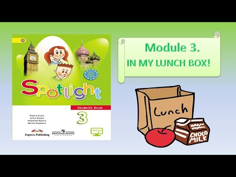 #Spotlight 3. Module 3. Lesson 6a. In my lunch box. Местоимения SOME/ ANY
