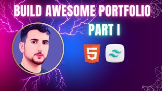 Build Modern Responsive Portfolio Website | Using HTML CSS and JS | CodeWithBismillah