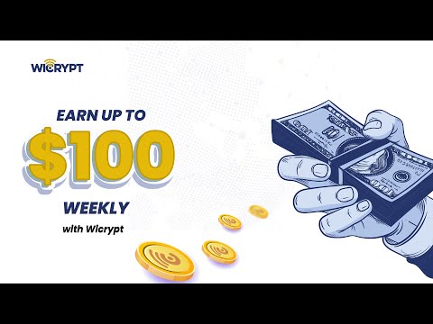 Earn Up To $100 Weekly with a Wicrypt Device - video from Wicrypt