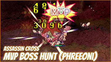 Ragnarok Online MSP - Assassin Cross - MVP Boss Hunt - Phreeoni