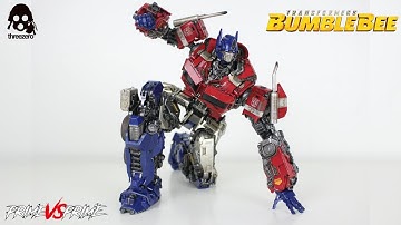 ThreeZero DLX Optimus Prime Transformers Bumblebee Articulatie Demonstratie/Test