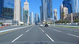 QATAR West Bay to Al Janoub timelapse