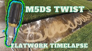 1st time using XJet M5DS Twist | 1,200 sq ft Driveway Timelapse