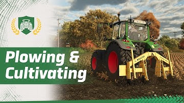 [Tutorial] How to PLOW & CULTIVATE (Basics) | Farming Simulator Academy