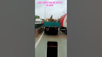 Tình hình giao thông trên quốc lộ 1A khu vực Ngã Tư Bà Điểm hướng đi miền Tây.