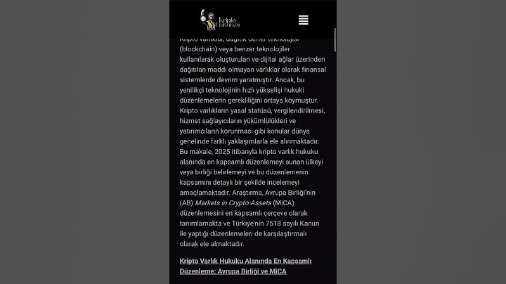 Kripto Varlık Hukuku: En Kapsamlı Düzenlemeyi Sunan Ülke ve Kanunun Kapsamı!