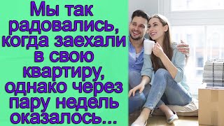 Мы так радовались, когда заехали в свою новую квартиру, однако через пару недель оказалось...