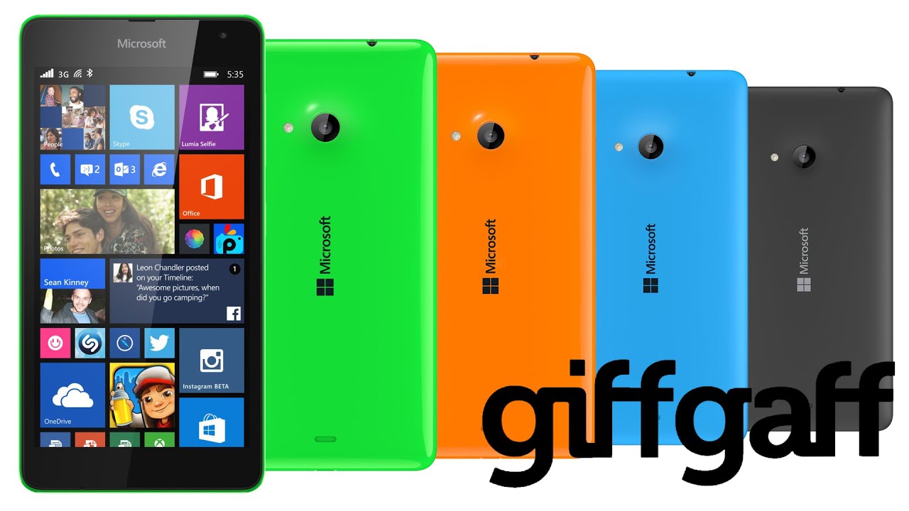 microsoft store Microsoft Lumia 535 review | giffgaff
