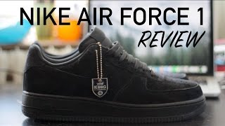 black suede af1 low