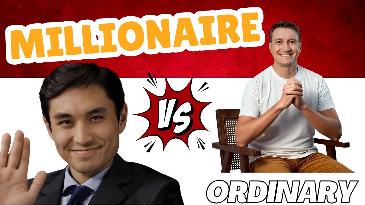 How do Millionaires think differently :comparison of real life ...