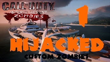 World at War- Custom Zombies: Hijacked; This map is super cool!! Part 1