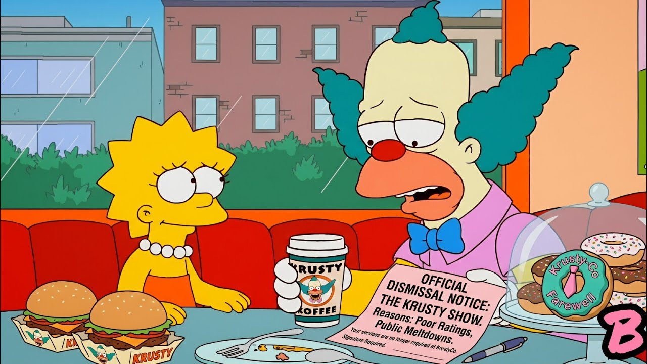 Krusty Pierde Su Trabajo. Los Simpson en español recopilación