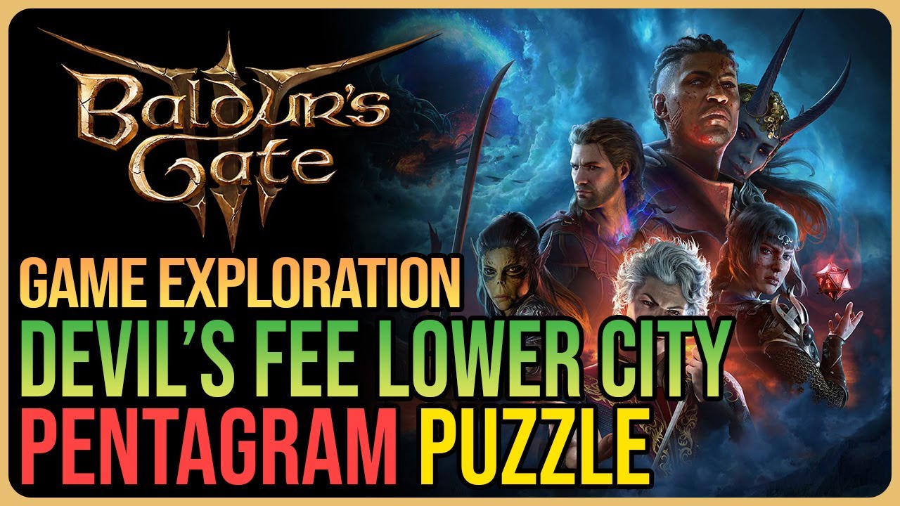 Devil’s Fee Pentagram Puzzle Baldur's Gate 3 YouTube