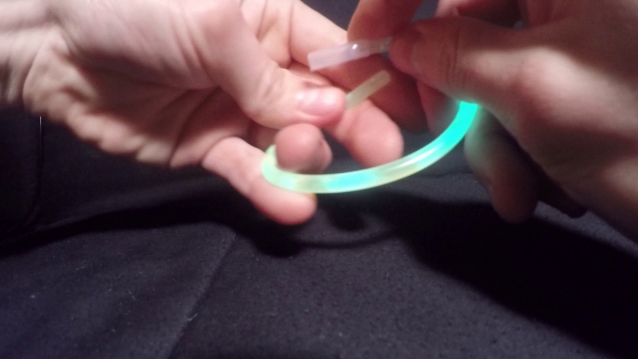 How To Put On Glow Sticks - YouTube