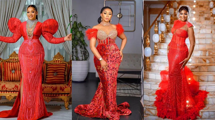 #best and #latest #red #owambe #lace #style #viral #like #art
