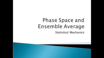 Phase space and Ensemble Average